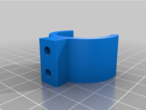 angepasst Clip zylindrisch Objekte 3d print model - Mito3D