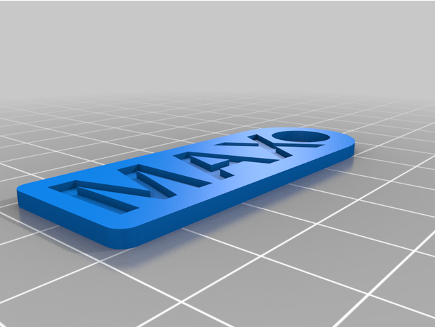 max customized 3D print model - Mito3D