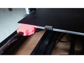 cr10 max Fest Kabel Belastung Linderung 3d Drucker Modifikationen Teile Realität 3d print model - Mito3D