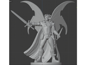 fairy swashbuckler dungeons dragons 3d print model - Mito3D