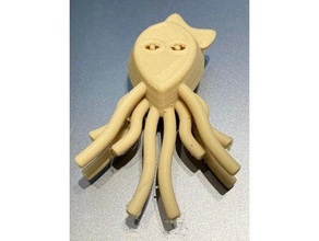 squiddy 3d print model - Mito3D