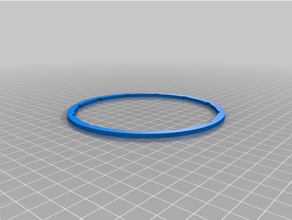 cuerda centrífugo inspirado tubo 3d print model - Mito3D