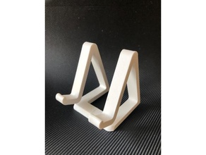 phone dock simple printable 3d print model - Mito3D