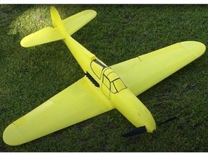 campana p 39 airacobra rc modello aereo aeromobili rcmodelaircraft rcplane rcplanes 3d print model - Mito3D