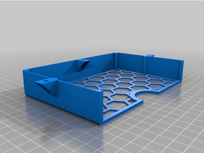 mount cable box customized 3d print model - Mito3D