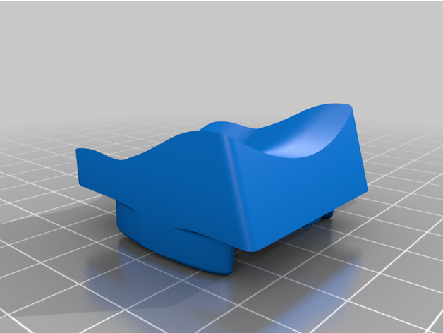 Shoei gt air 2 menton Go Pro monter 3D print model - Mito3D