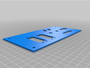 platine electronique elettronico piatto 3d print model - Mito3D