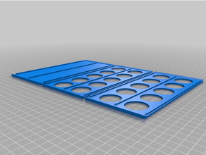customized parametric test tube centrifuge rack 3d print model - Mito3D