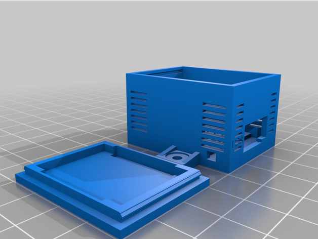 angepasst wemos d1 Mini Gehäuse verbessert USB Höhe 3D print model - Mito3D