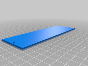 essai plaque customized 3d print model - Mito3D