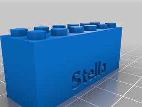 stella personalizzato 3d print model - Mito3D