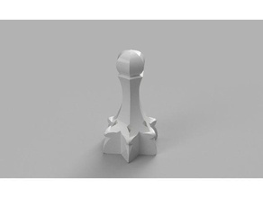 pião Salomão 3d print model - Mito3D