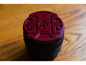griego lente gorra Nikon 50mm f18g cámara cubierta carcasa funda 3d print model - Mito3D
