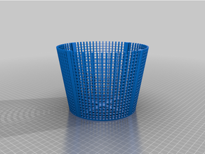 pool skimmer basket customisable customized 3d print model - Mito3D