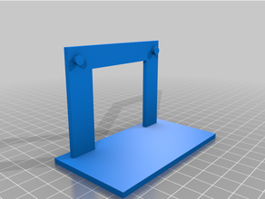 ubiquiti bordeador 4 vertical estante soporte 3d print model - Mito3D