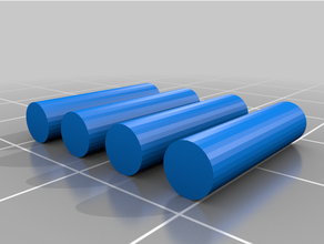 personnalisé base cylindre 3d print model - Mito3D