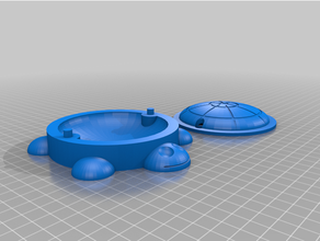 tortue bac sable 3d print model - Mito3D