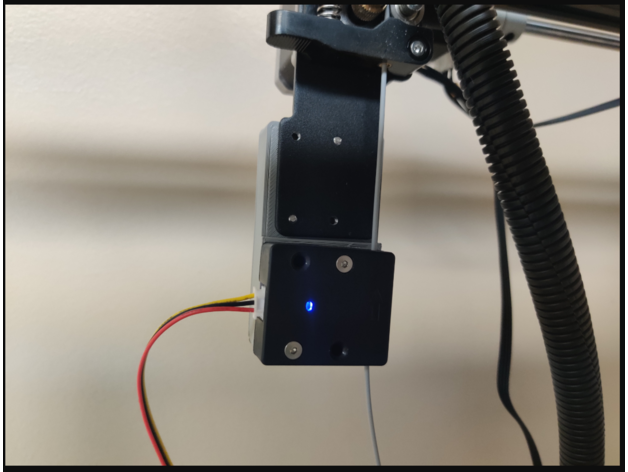 Ender 5 Filament Sensor Abstandshalter 3D print model - Mito3D