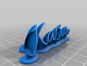 kasia allura customized 3d print model - Mito3D