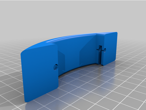 customized drawer handle 62mm 3d print model - Mito3D