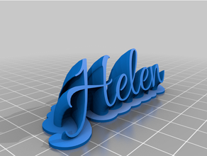 Helen sonra özelleştirilmiş 3d print model - Mito3D