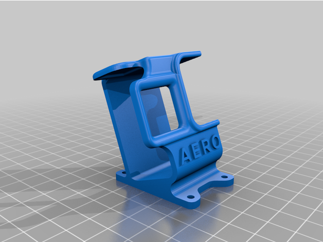 gopro 5 6 7 mount 20 degrees - iflight titan xl nazgul xl5 xl7 3D print model - Mito3D