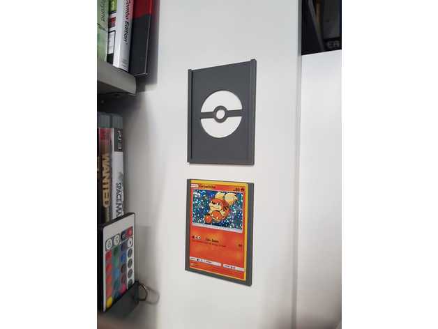 pokemon card holder display 3D print model - Mito3D