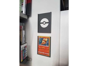 Pokemon carta titolare supporto Schermo 3d print model - Mito3D