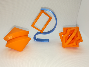 rotieren Rechteck drehen 3d print model - Mito3D