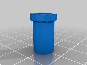 organizador forma tubo mario 3d print model - Mito3D