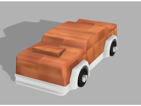auto juguete 3d print model - Mito3D