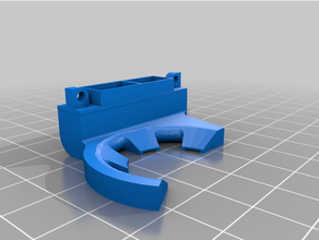 ender 3 - crescent cooler microswiss hot 3d print model - Mito3D