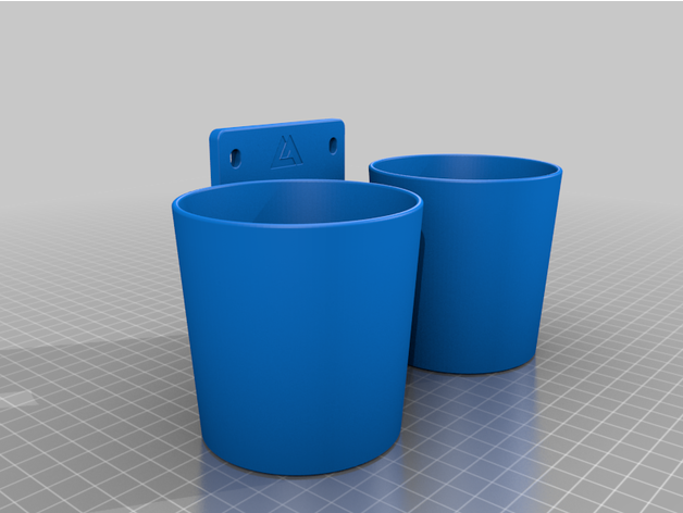 wagon tasse titulaire soutien 3D print model - Mito3D