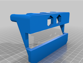 abierto arsenal allit system paintball barril soporte 3d print model - Mito3D