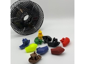 prusamento carrossel banco 3dbenchy giostra prusa reciclar reciclando creativo 3d print model - Mito3D