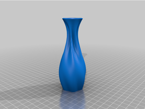 flower vase 3d printing blender 3d print model - Mito3D
