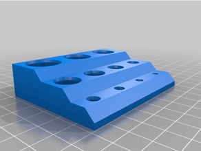 grifo perforar estante soporte personalizado 3d print model - Mito3D