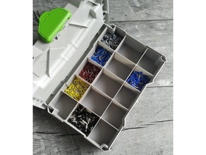 festool systainer mini insérer boîte boites diviseur férules sortimo 3d print model - Mito3D