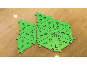 trionimo joker tiles boardgame boardgames components domino dominoes game games triomino triominos 3d print model - Mito3D