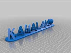 kamalam customized 3d print model - Mito3D