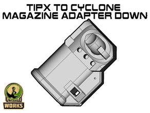 tipx cyclone magazine adapter abd magfed paintball tippmann a5 x7 phenom 3d print model - Mito3D