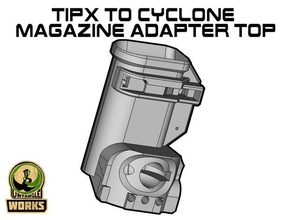 tipx cyclone magazine adapter magfed paintball tippmann a5 x7 phenom 3d print model - Mito3D
