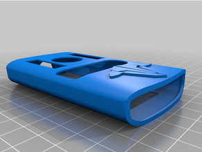 cucharadas fuego cruzado cubierta carcasa funda Delgado logo tpu 3d print model - Mito3D