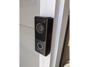 amcrest video doorbell trim spacer mount 3d print model - Mito3D