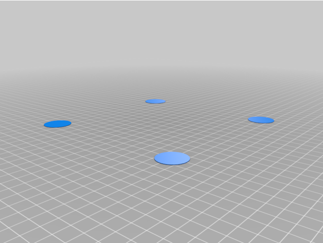 layer calibration initial rings 3D print model - Mito3D