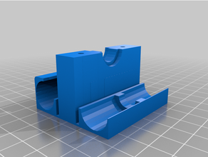 soporte sencillo para extrusor v6 3d print model - Mito3D