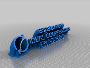 espazocoop personalizzato 3d print model - Mito3D