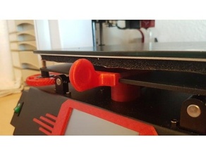 anycubic i3 mega heizbett halter hotbed handle 3d print model - Mito3D
