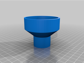 customized hose adapter - 30mm 65mm 3d print model - Mito3D