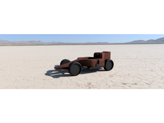 auto juguete 3d impresión cnc 3D print model - Mito3D